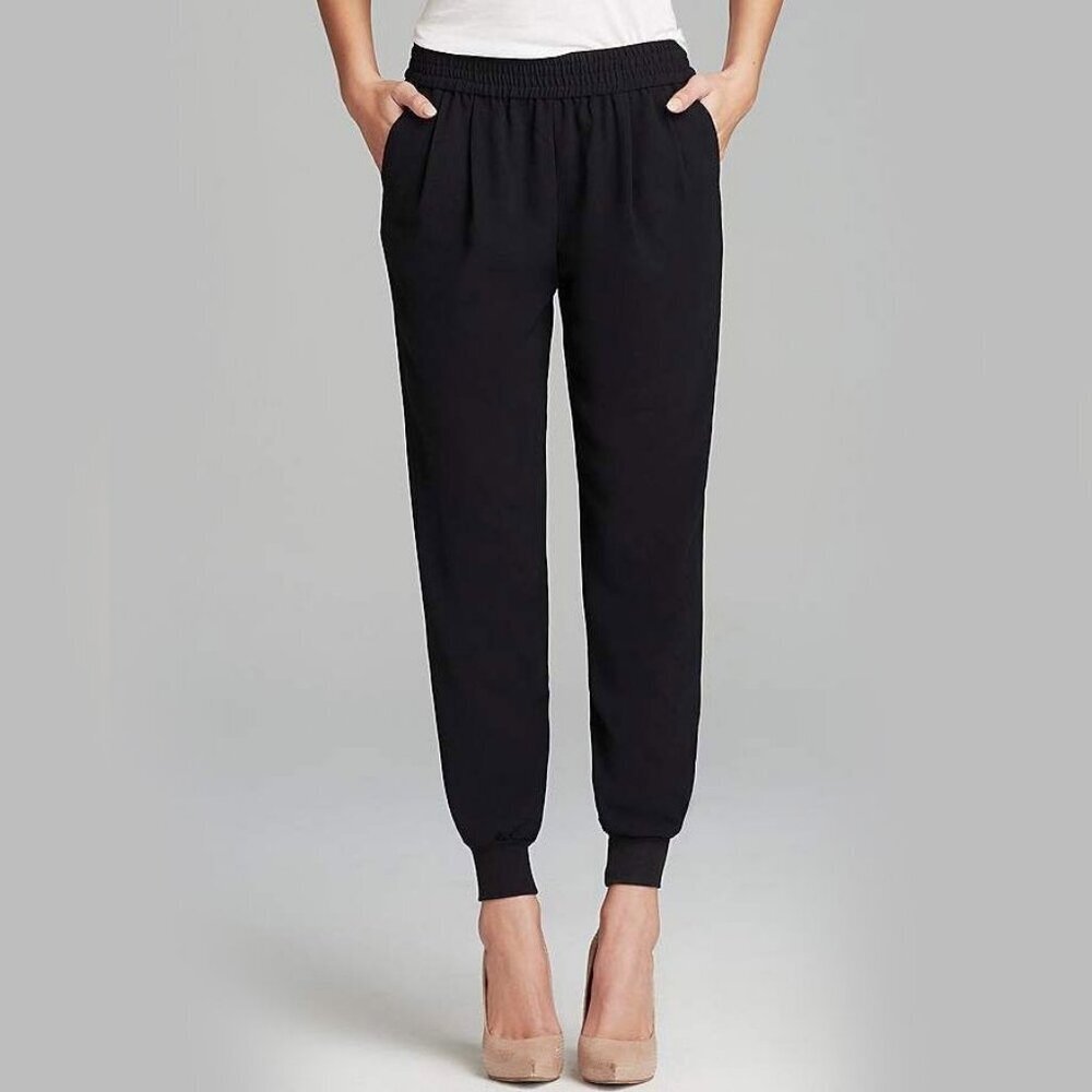 JOIE Women's Black Mariner Jogger Pants - Size XS - EUC